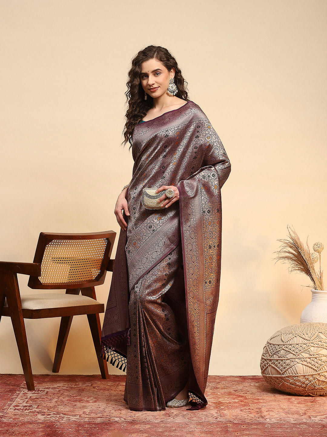 Woven Design Art Silk Saree