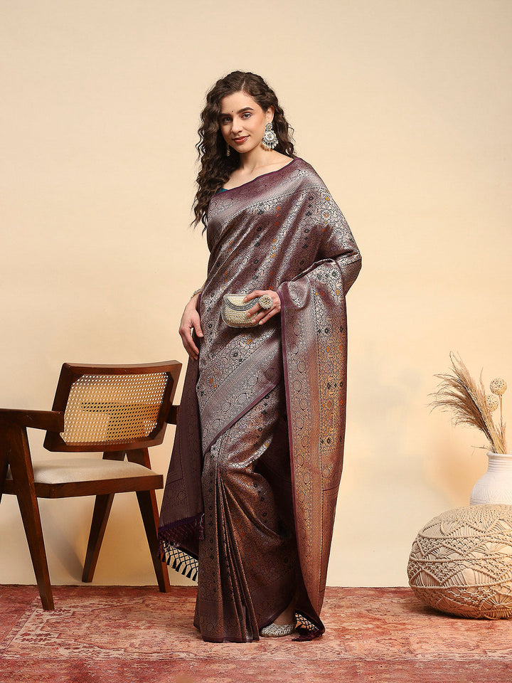Woven Design Art Silk Saree