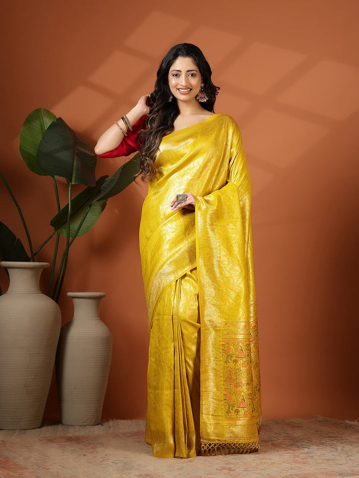Woven Design Art Silk Saree