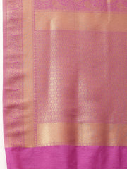 Zari Jaal Woven Handloom Saree