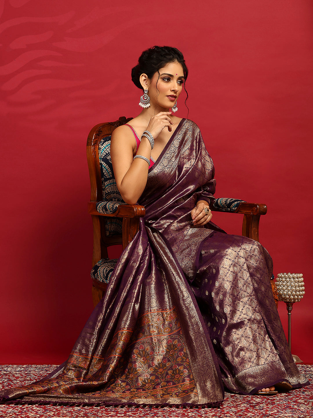 Woven Design Art Silk Saree