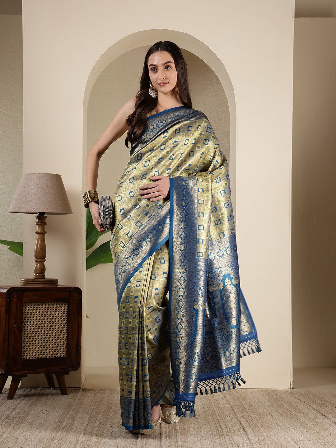 Woven Design Art Silk Saree