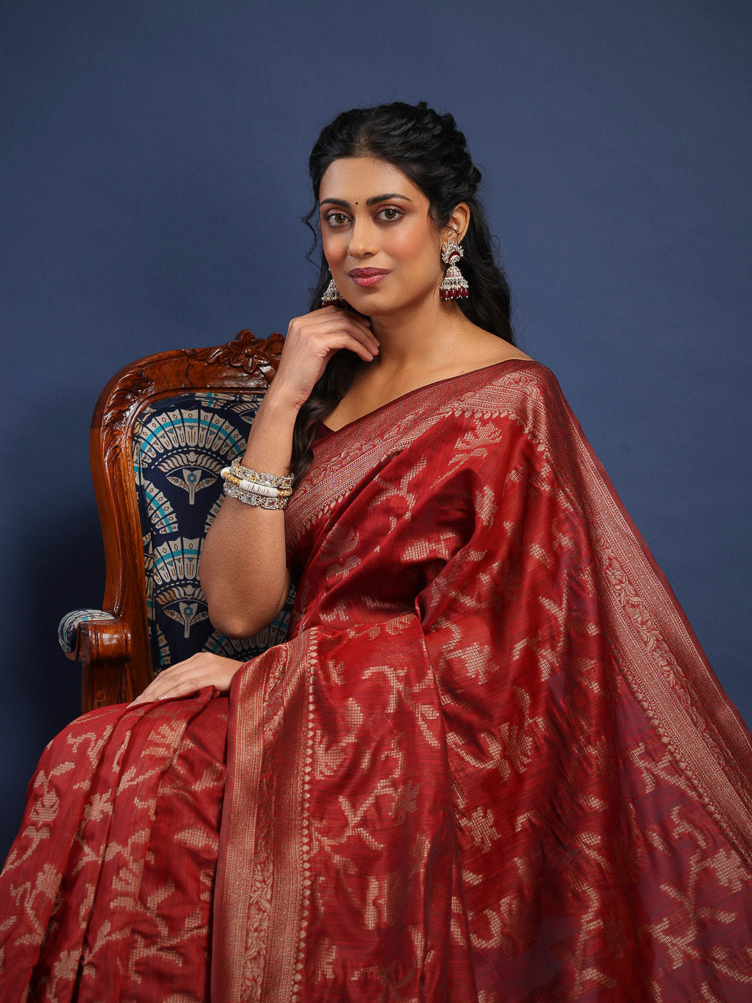 Woven Design Art Silk Saree