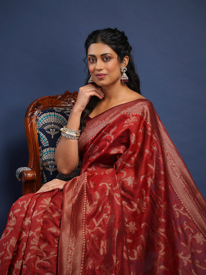 Woven Design Art Silk Saree
