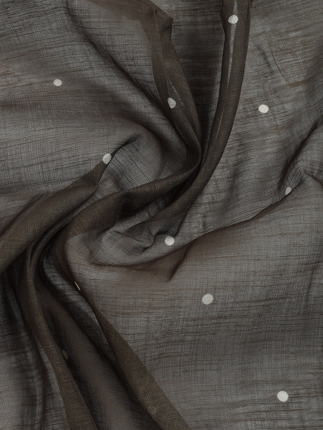 Printed Linen Blend Unstitched Suit With Pant &amp; Dupatta