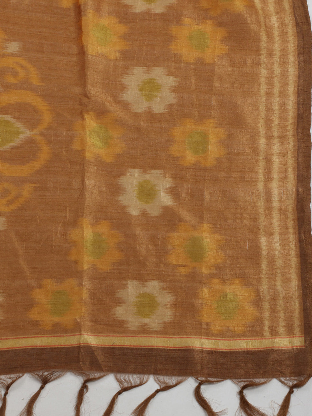 Printed Tussar Saree