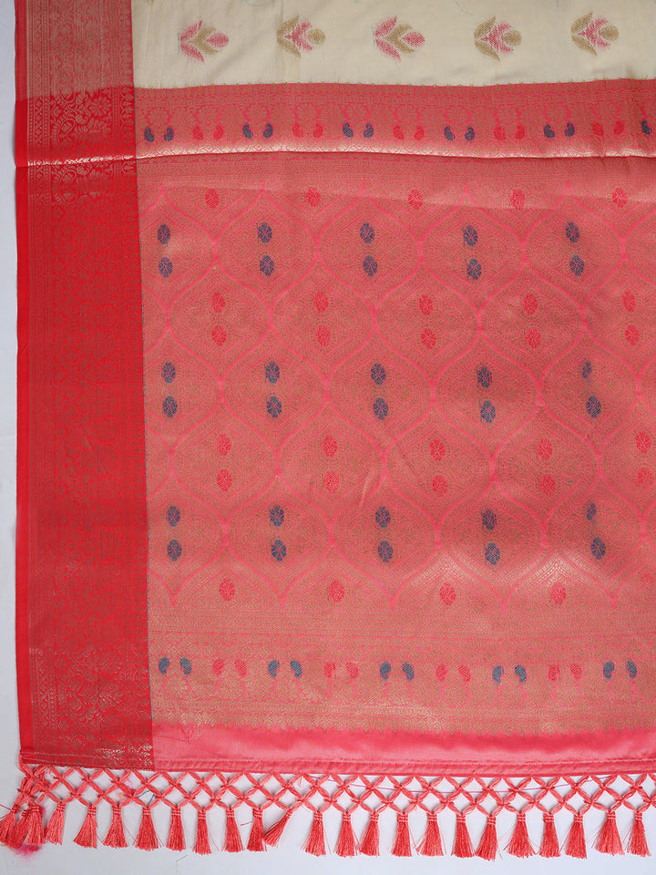 Woven Design Art Silk Saree