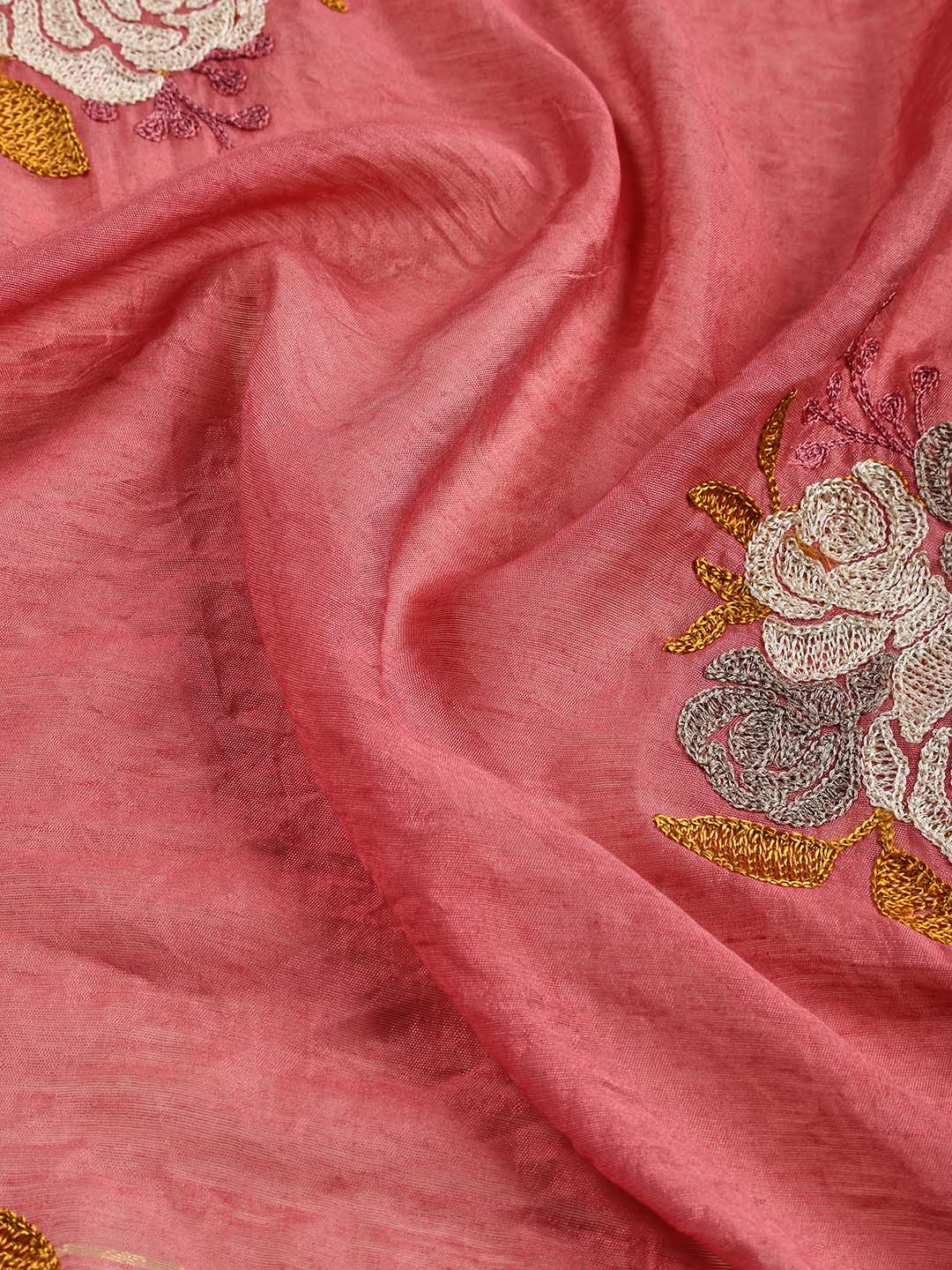 Printed Cotton Blend Unstitched Suit Piece With Dupatta