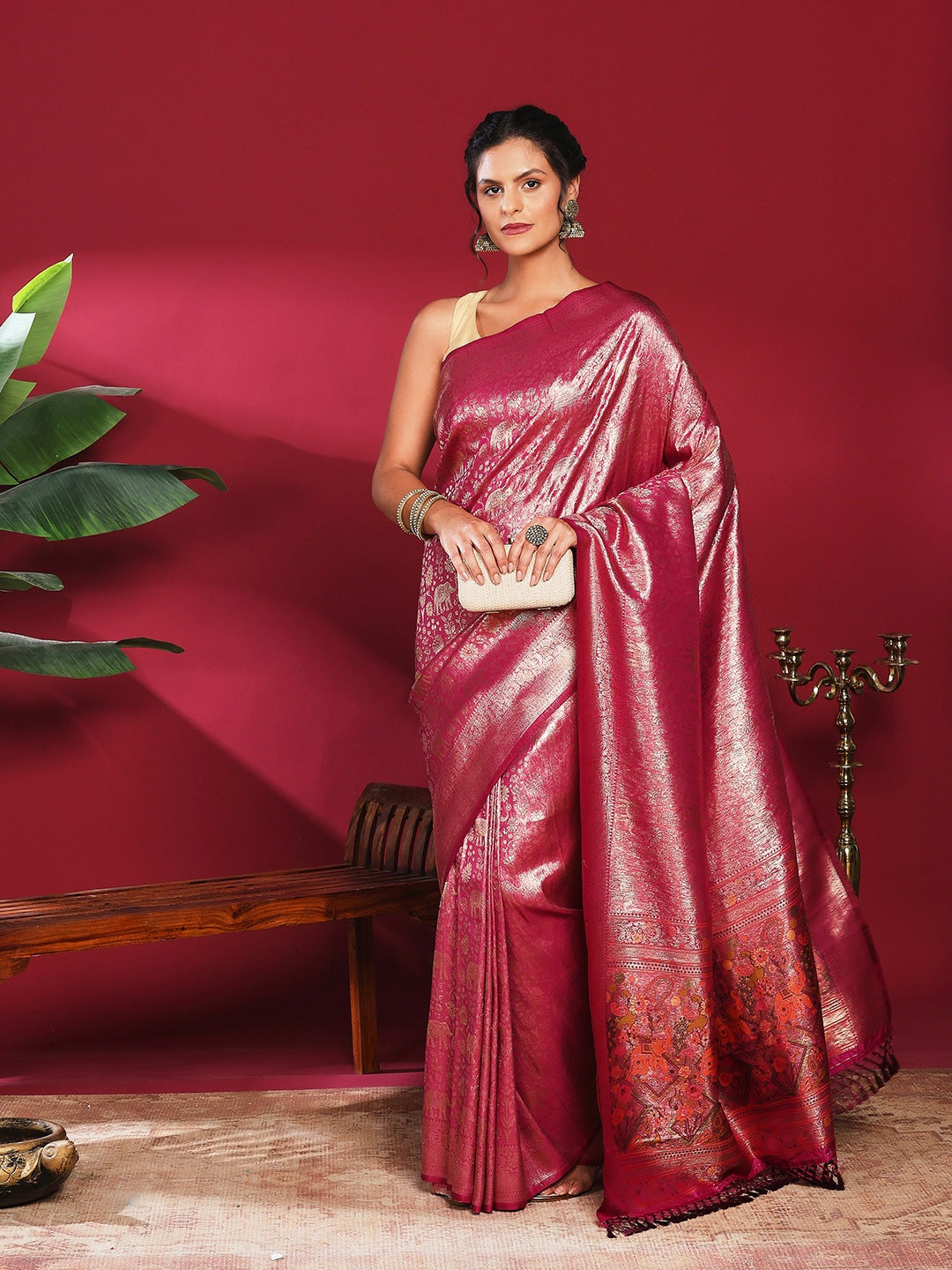 Woven Design Art Silk Saree