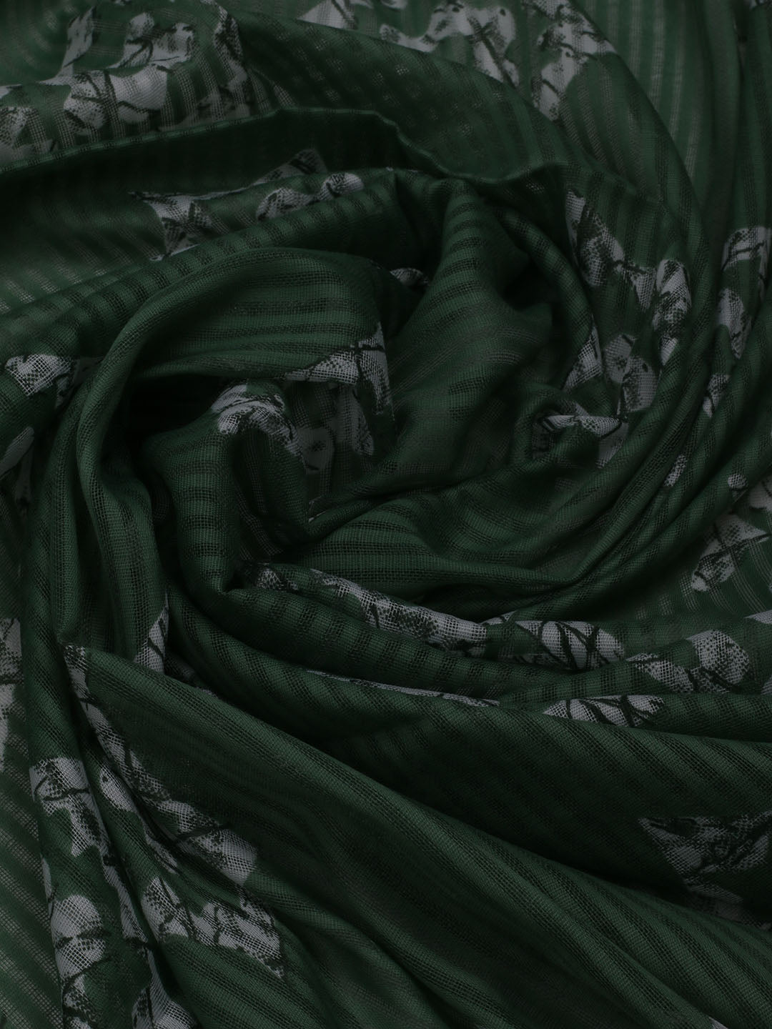 Printed Cotton Blend Unstitched Suit With Dupatta