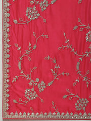 Sequence Embroidered Organza Saree