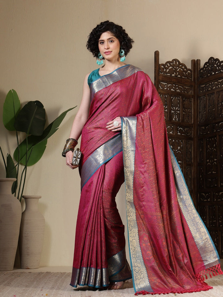 Woven Design Art Silk Saree