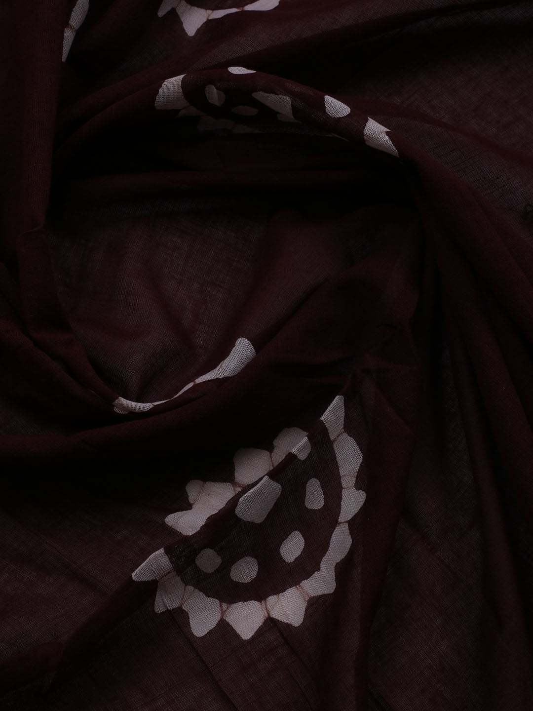 Printed Cotton Blend Unstitched Suit With Dupatta
