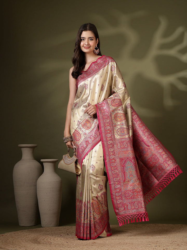 Woven Design Banarasi Saree