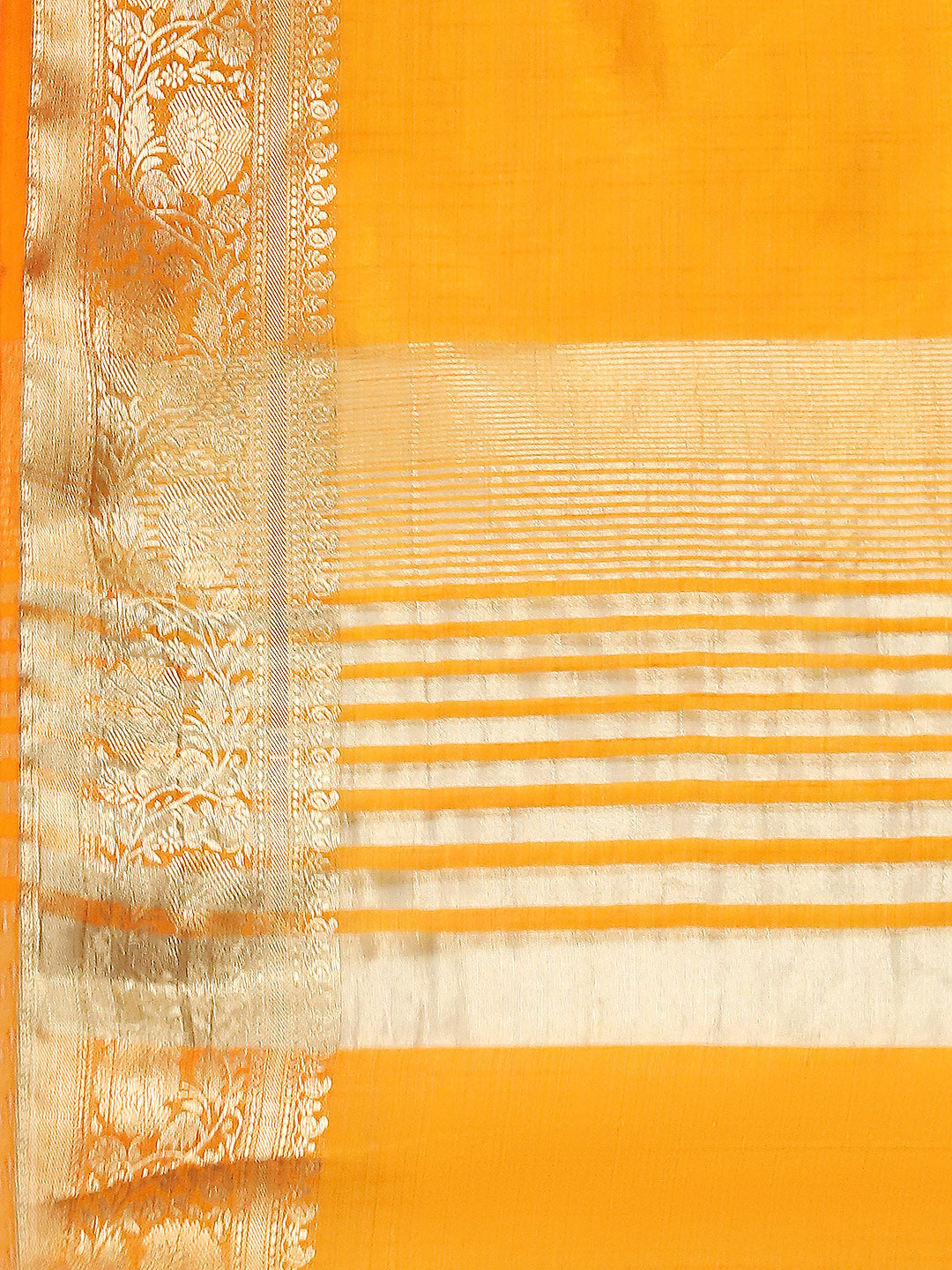 Zari Border Booti Art Silk Woven Saree