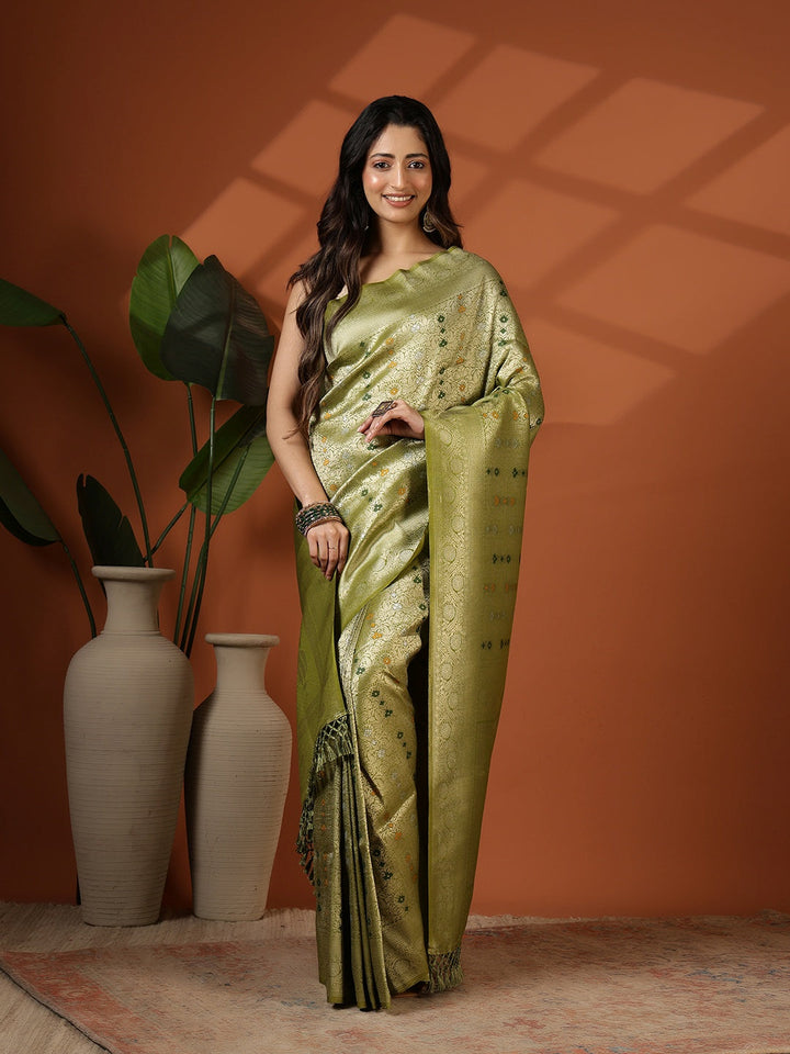 Woven Design Art Silk Saree