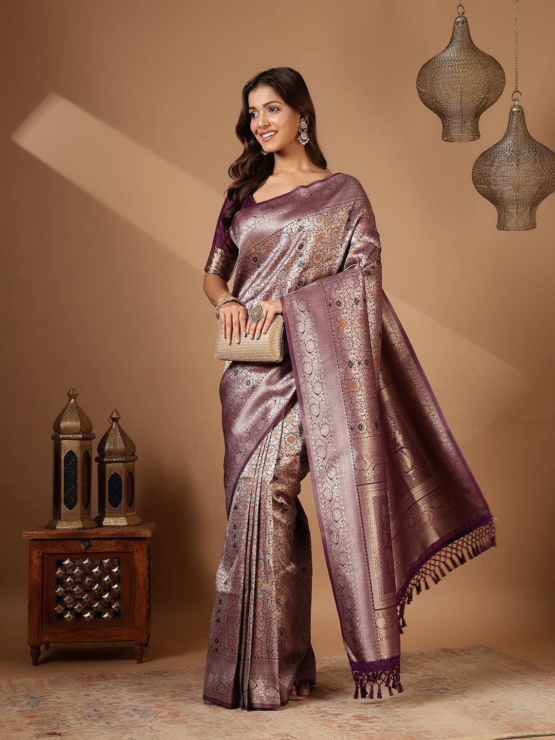 Woven Design Art Silk Saree