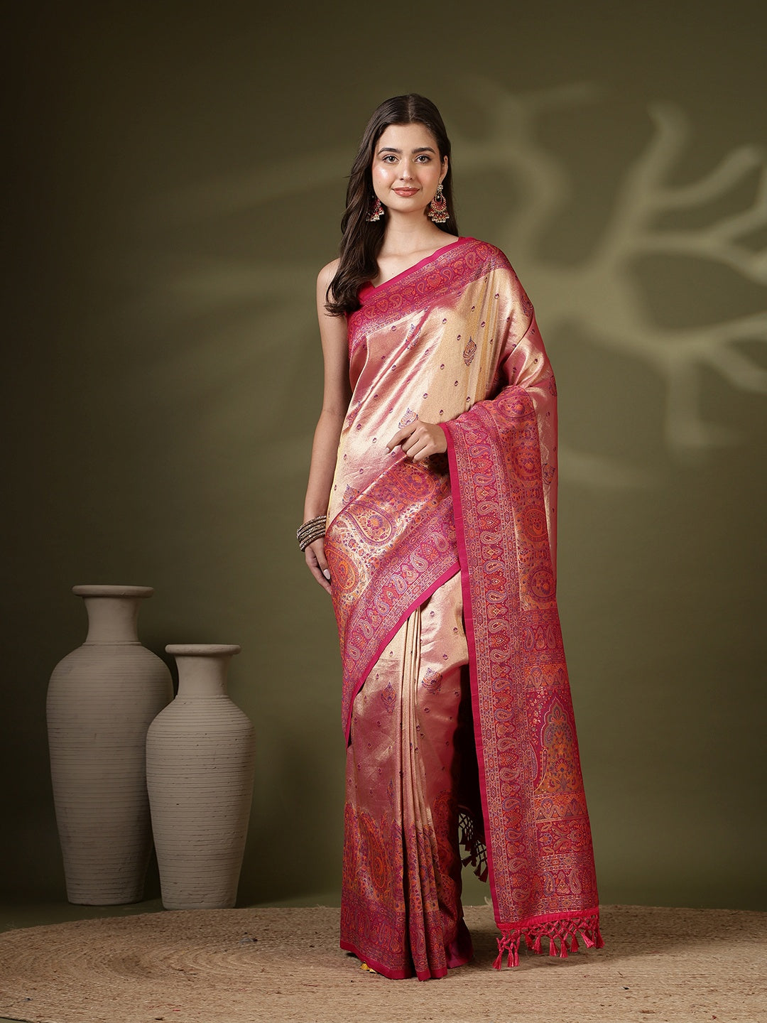 Woven Design Banarasi Saree