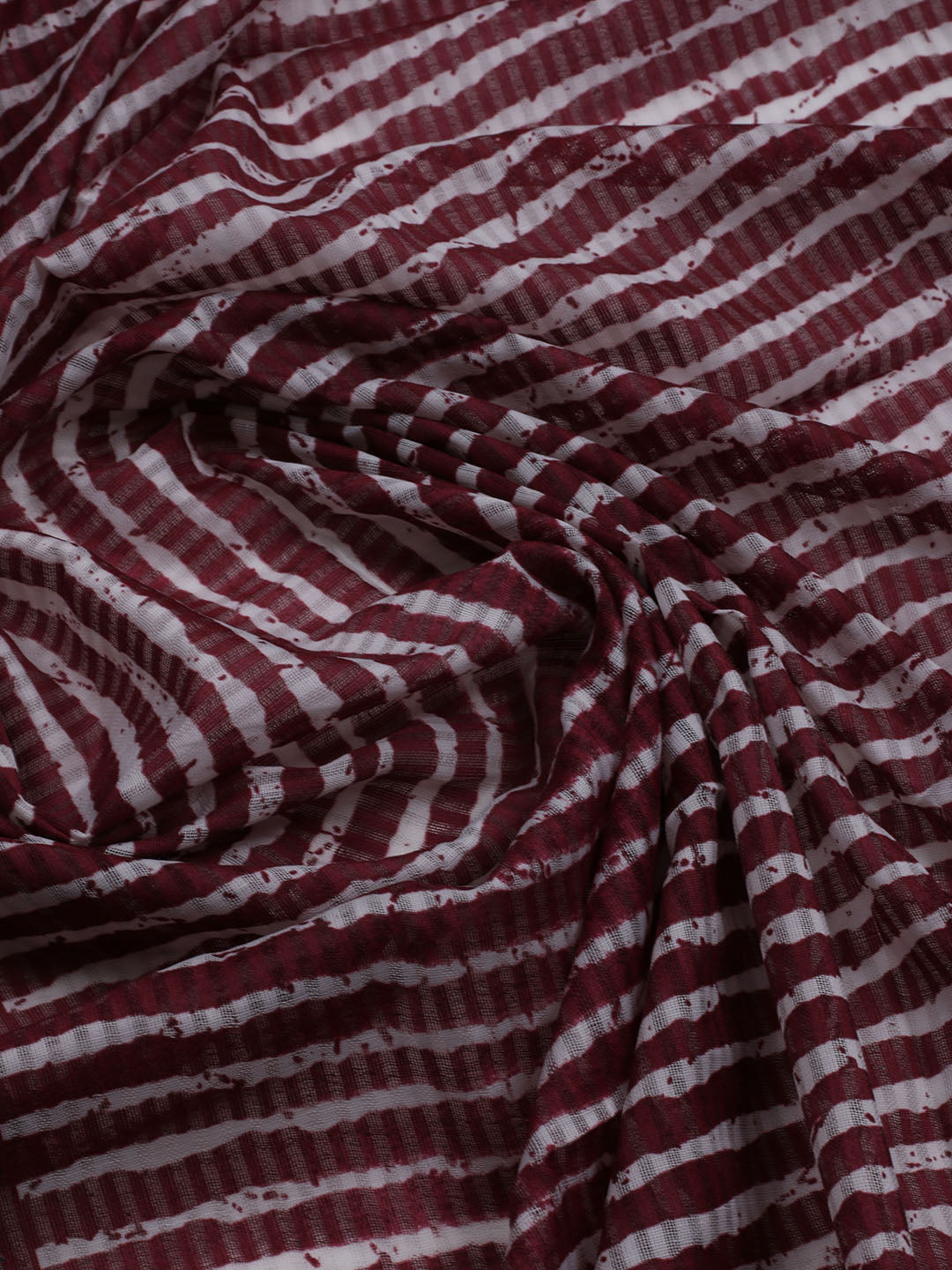 Printed Cotton Blend Unstitched Suit With Dupatta