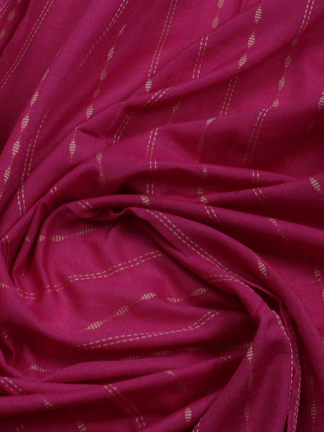 Patch Neck Art Silk Unstitched Suit With Dupatta