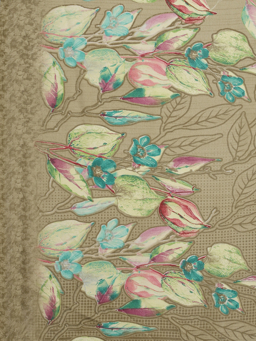 Digital Printed Georgette Saree