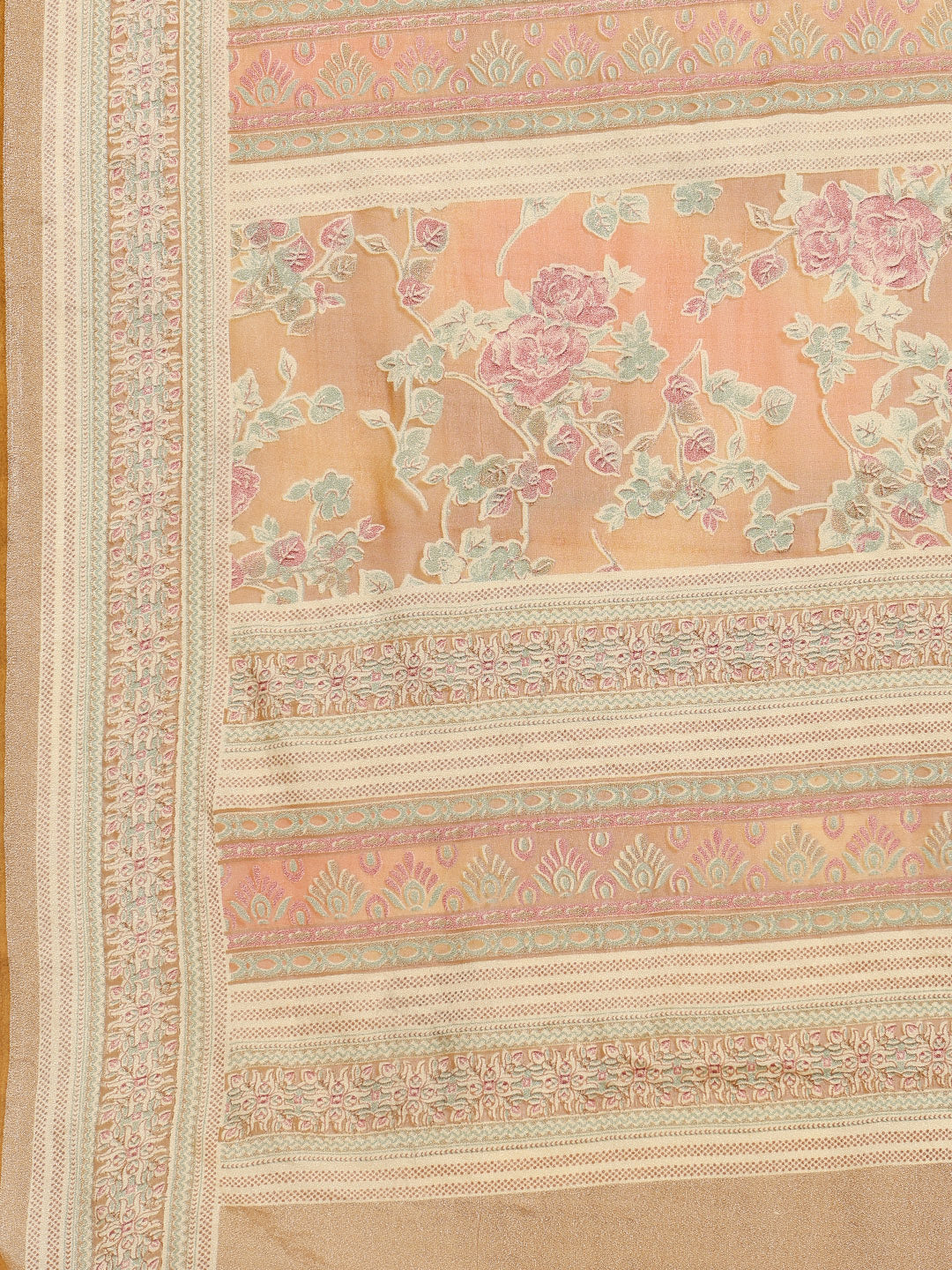 Digital Printed Georgette Saree