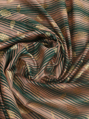 Woven Design Chanderi Unstitched Suit With Pant & Dupatta