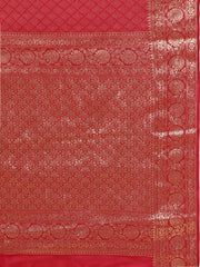 Zari Jaal Georgette Woven Saree