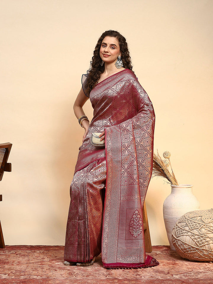 Woven Design Art Silk Saree