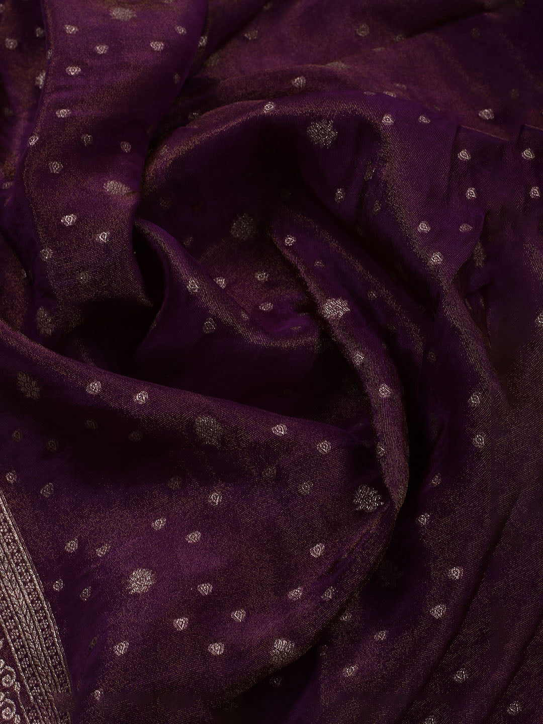 Embroidered Art Silk Unstitched Suit Piece With Dupatta