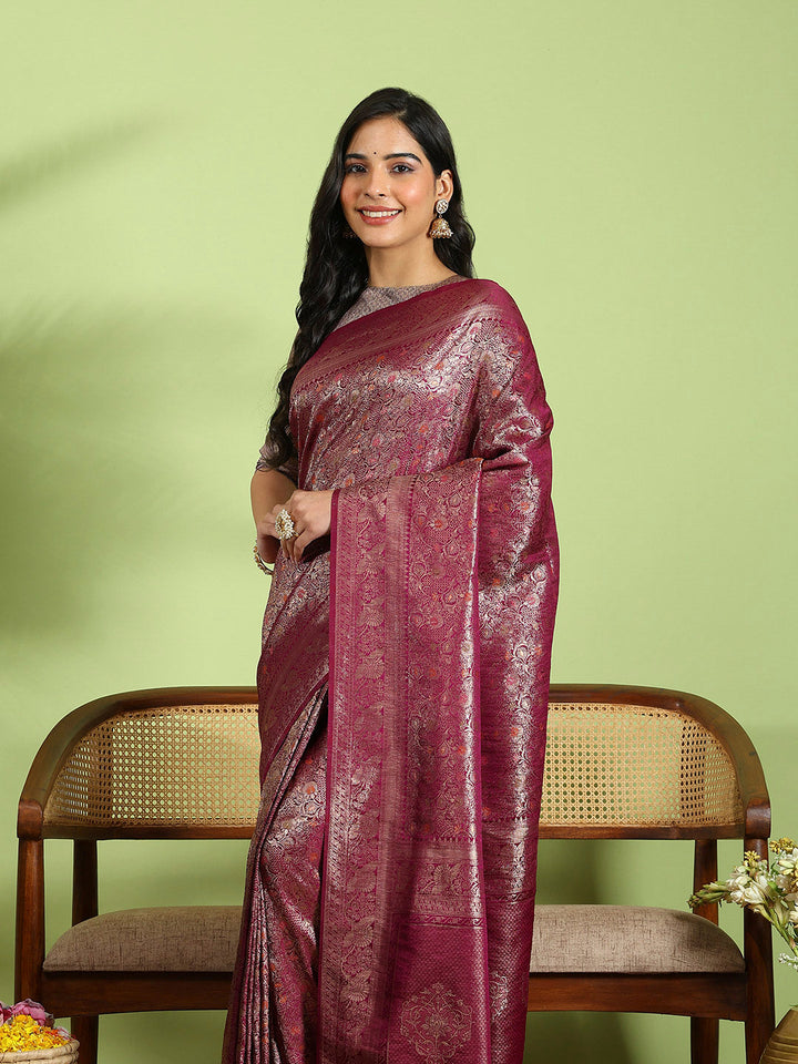 Woven Design Art Silk Saree