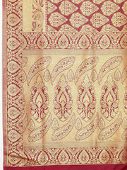 Zari Booti Woven Handloom Saree