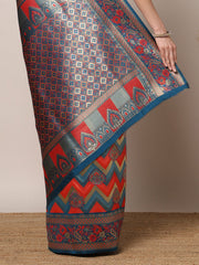 Woven Design Art Silk Saree