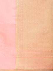 Zari Border Booti Woven Cotton Saree