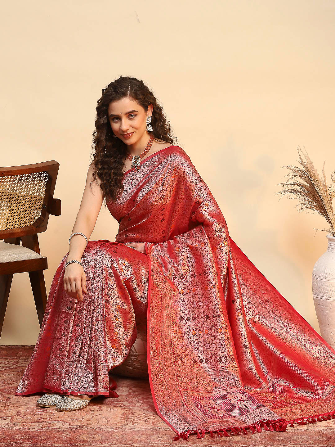 Woven Design Art Silk Saree
