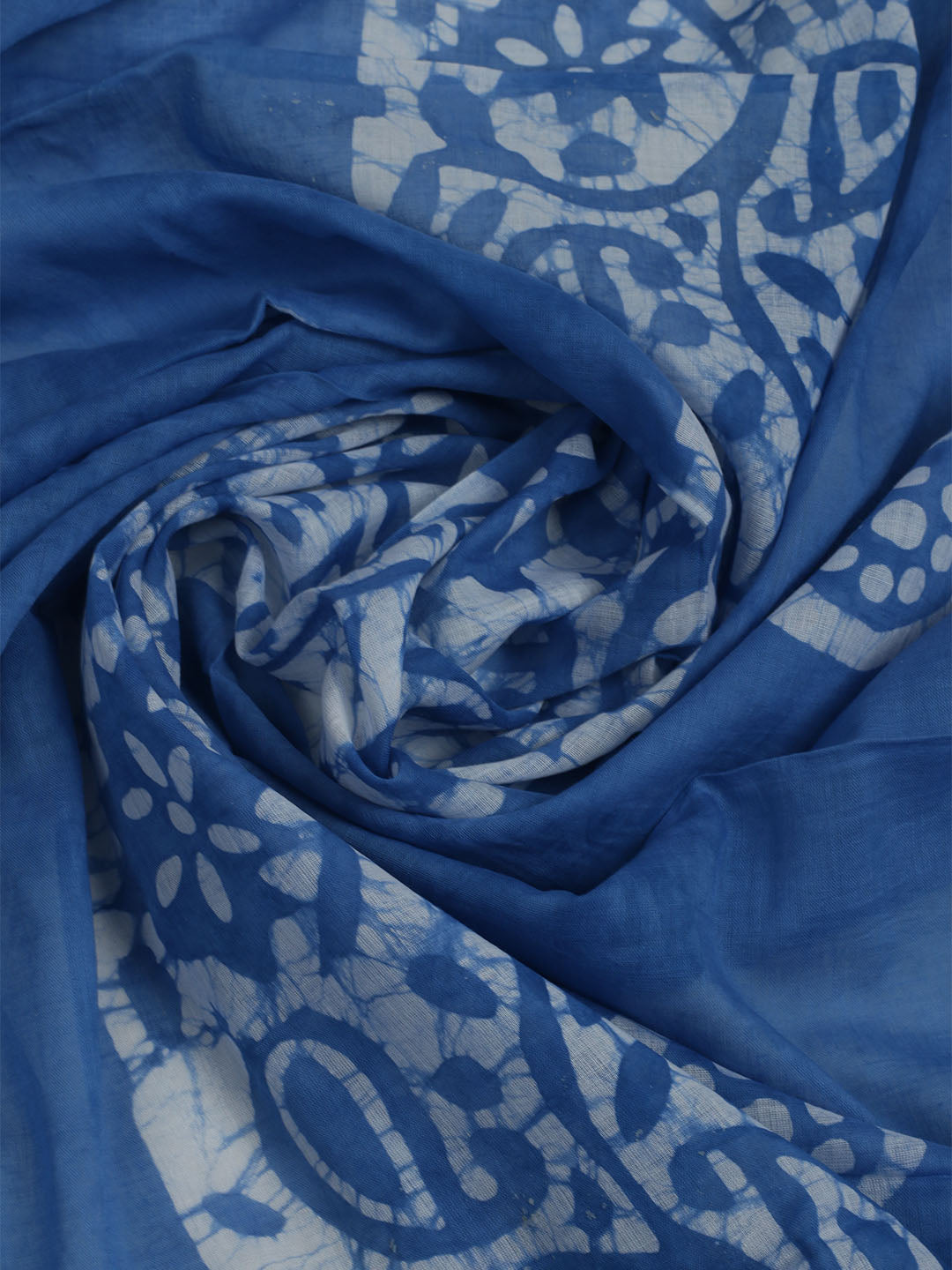 Printed Cotton Unstitched Suit With Pant &amp; Dupatta
