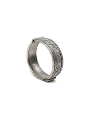 Silver Oxidized Bangle