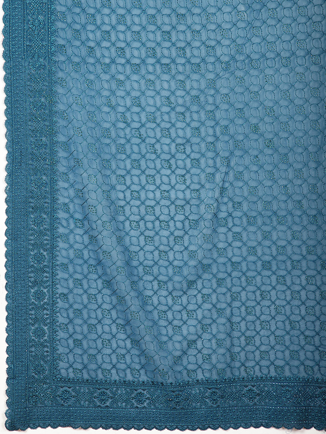Stone Work Georgette Saree
