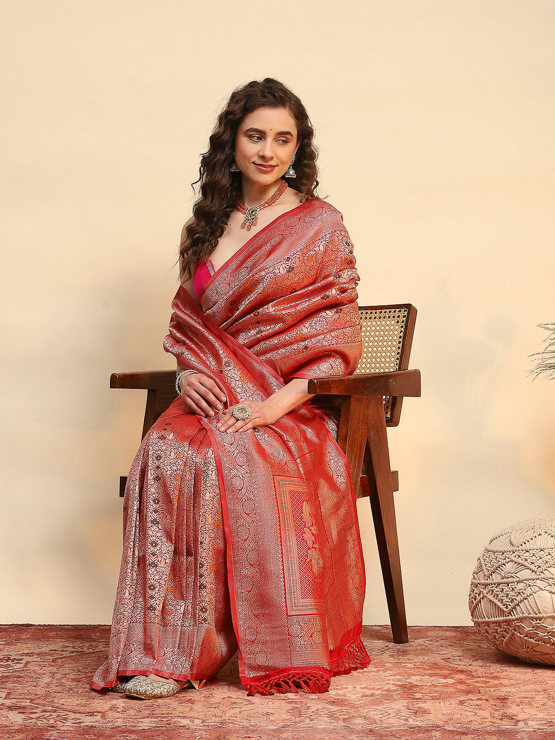 Woven Design Art Silk Saree