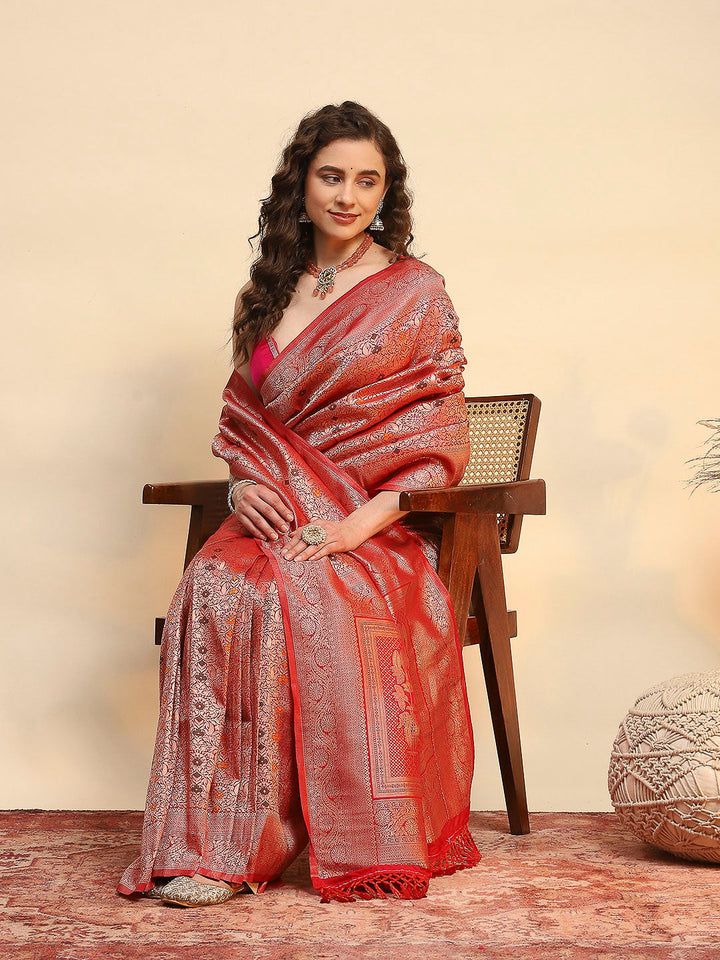 Woven Design Art Silk Saree