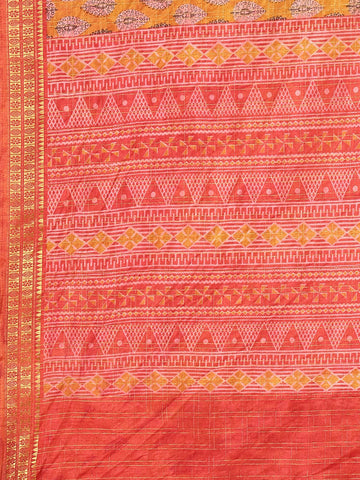 Woven Printed Handloom Saree