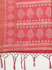 Digital Printed Tussar Woven Saree