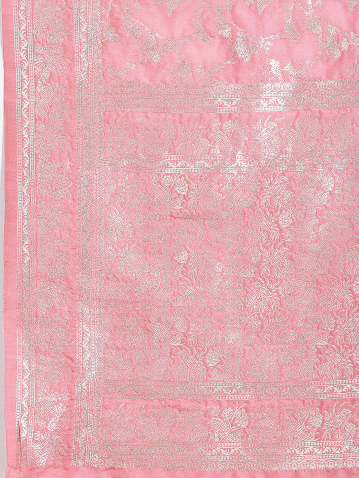 Khaddi Woven Art Silk Saree