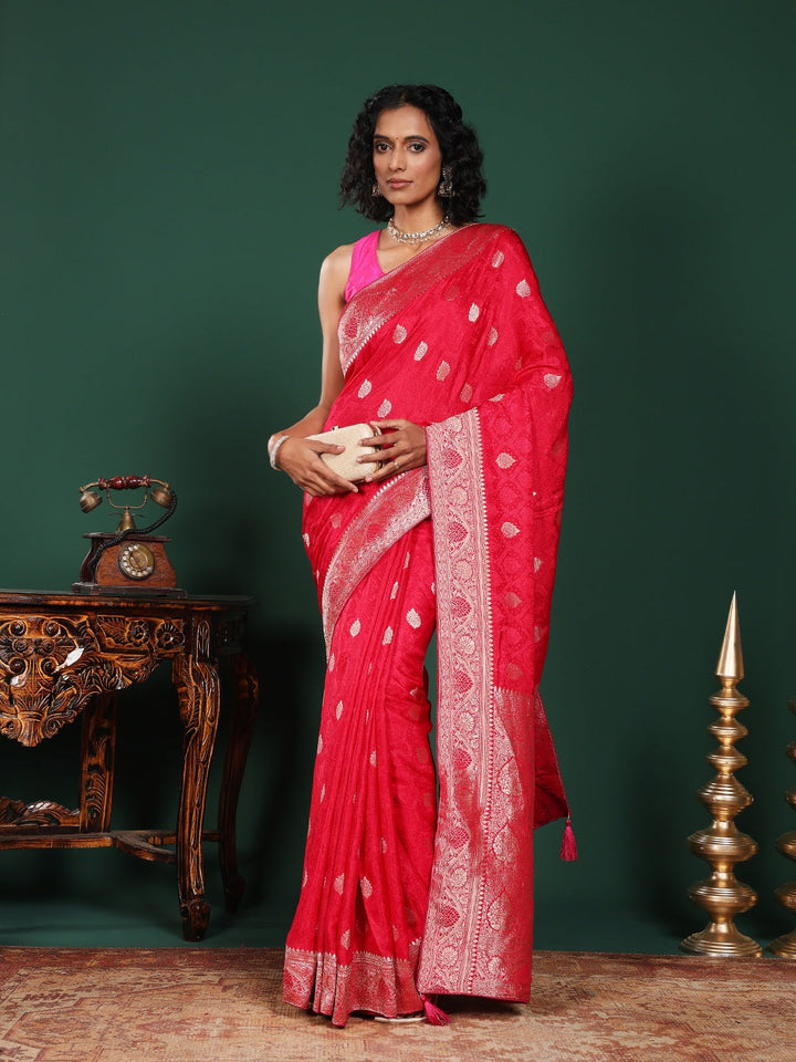 Woven Design Art Silk Saree