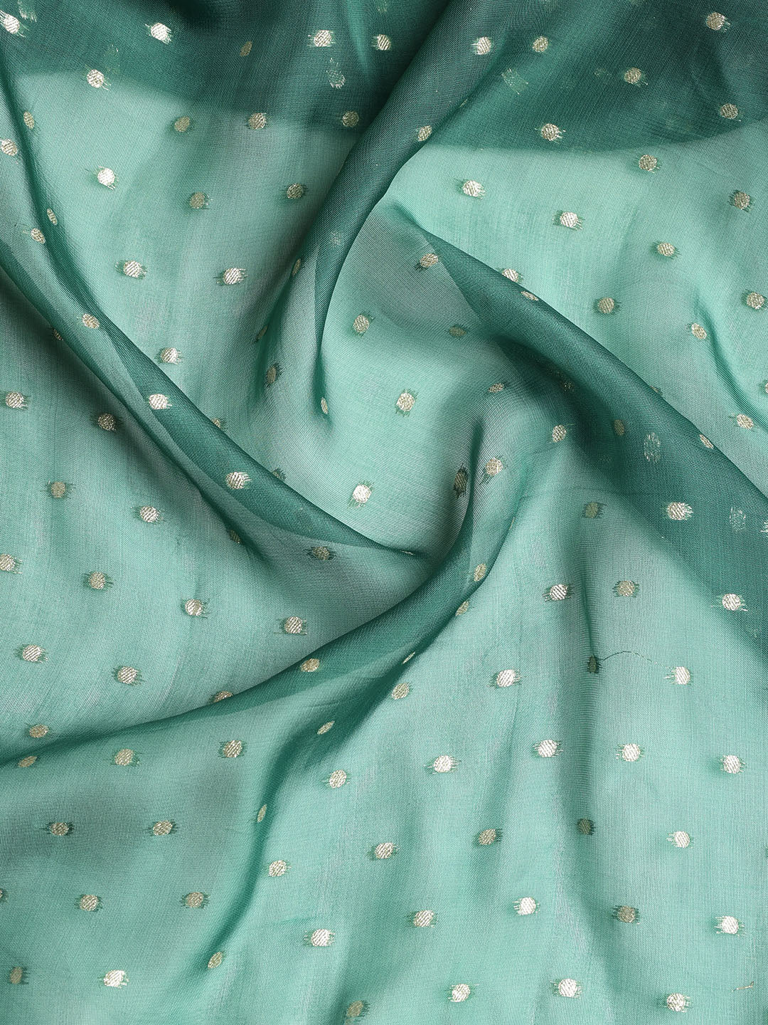 Embroidered Tissue Unstitched Suit With Dupatta