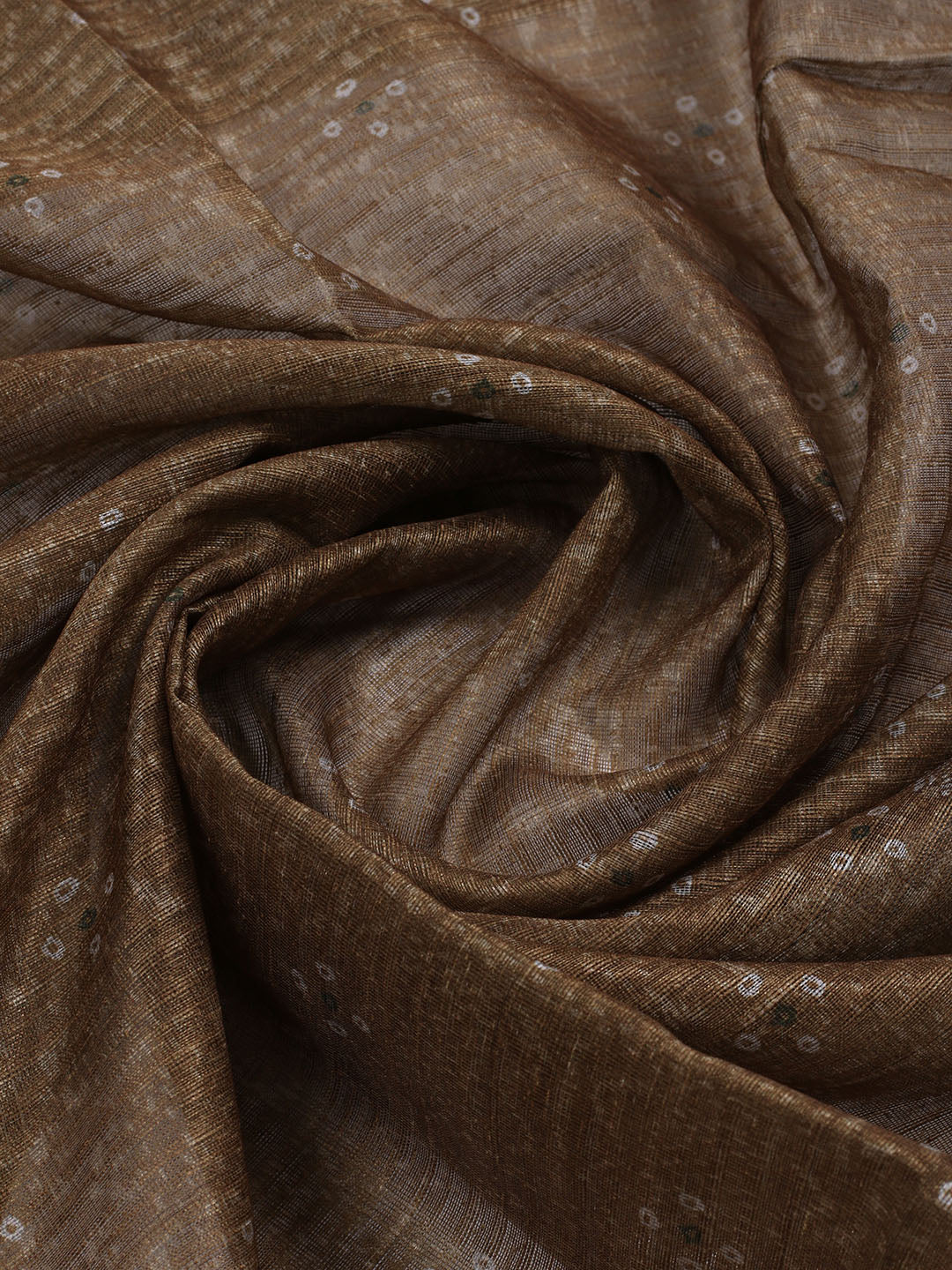 Printed Chanderi Unstitched Suit With Dupatta