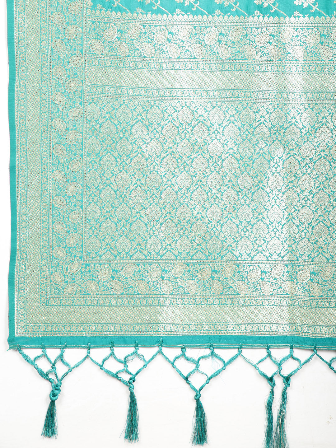Stone Work Banarasi Woven Saree
