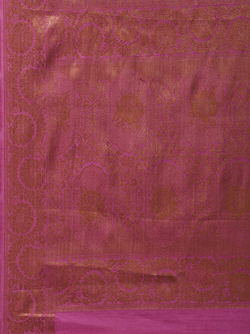 Zari Jaal Woven Handloom Saree