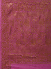 Zari Jaal Woven Handloom Saree