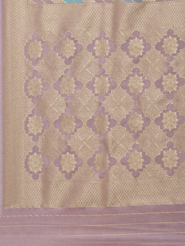 Zari Jaal Handloom Woven Saree